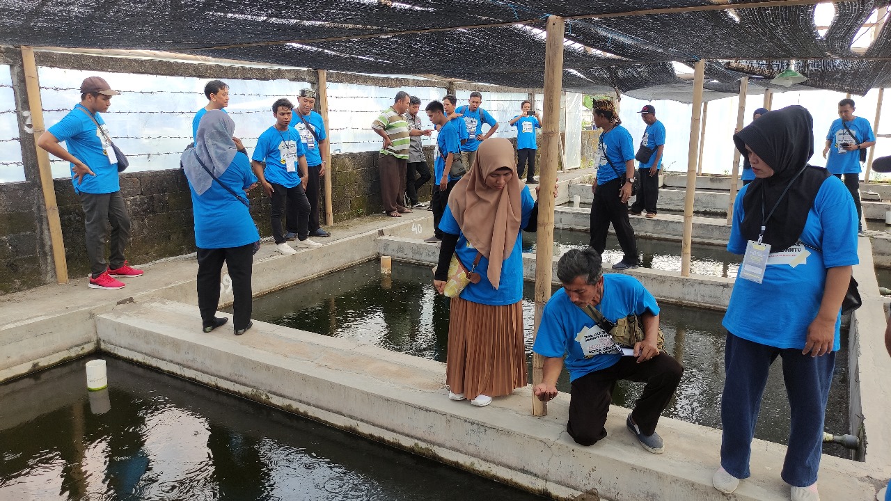 Pelatihan Budidaya Dan Kesehatan Ikan Air Tawar Di BPTPB, Cangkring, Sleman, Yogyakarta 2024 Oleh DKPPP Kota Probolinggo