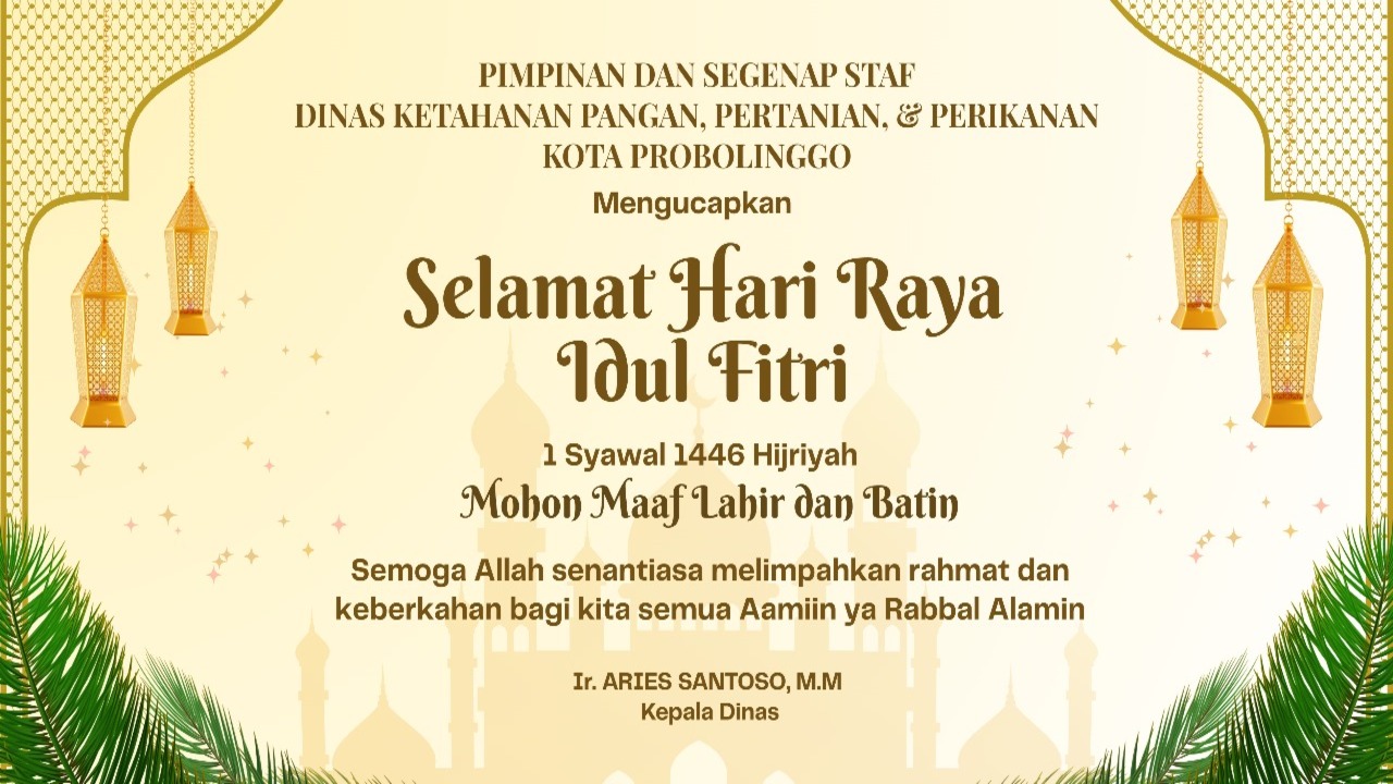 Selamat Hari Raya Idul Fitri 1 Syawal 1446 H 🌙✨